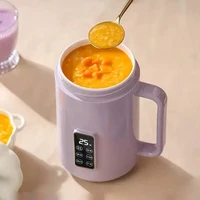 110V/220V Electric Stew Pot Slow Cooker Portable Cooking Pot Rice Cooker Stewing Porridge Soup Travel Heating Cup 1000ml 2
