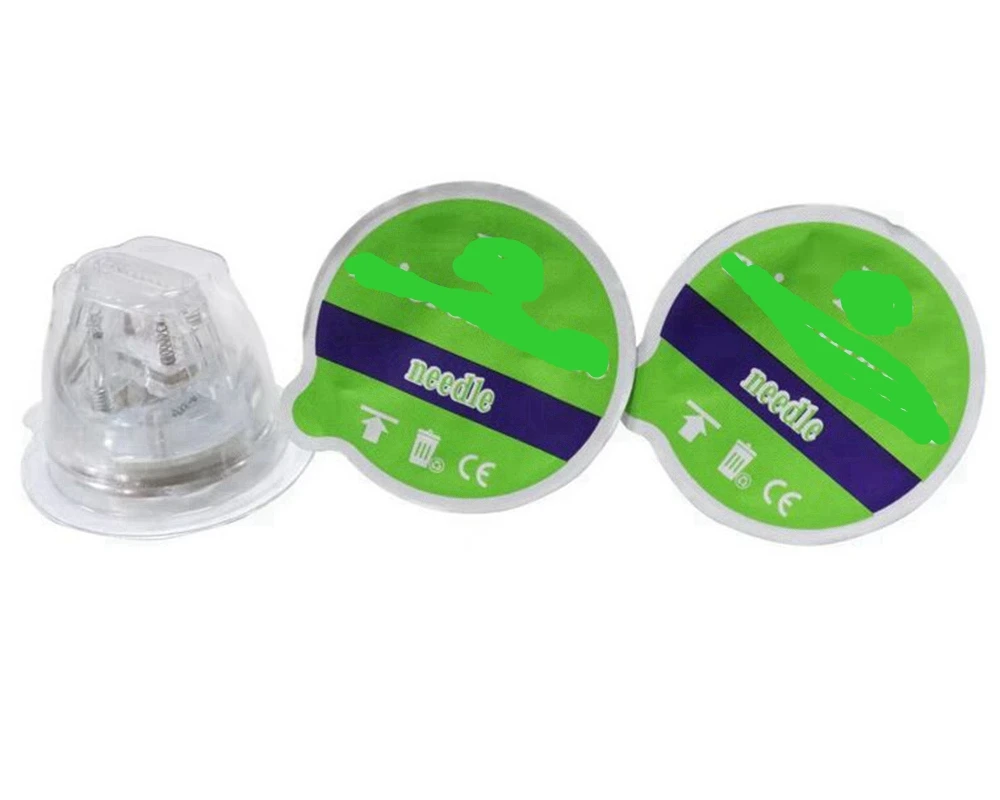 Disposable Consumables Green RF Microneedling Cartridge Gold Plated 10/25/64 Pins Nano Fractional RF Accessory microneedling needle cartridge,microneedling cartridge