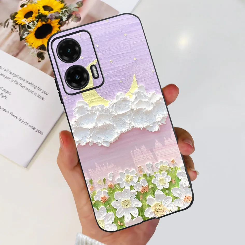 Cute Cartoon Cat Butterfly Soft Silicone Bumper Protective Phone Case