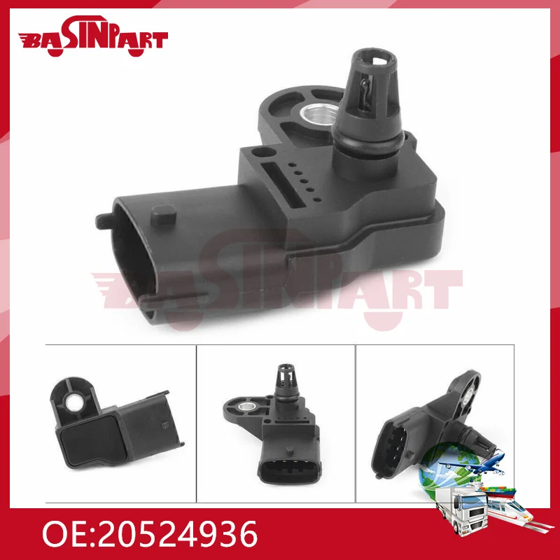 

20524936 Intake MAP Air Manifold Pressure Sensor For Volvo Cummins I-veco F-ord Auto Part 0281002576874 0281002743241 5010437653