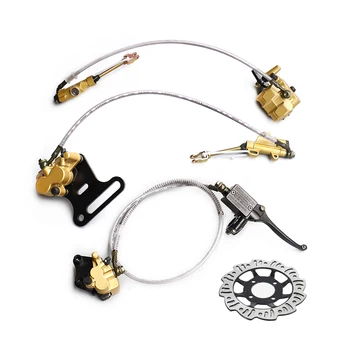 Kit freno a disco idraulico anteriore/posteriore per moto per la maggior parte delle moto 50cc-125cc Motocross Pit Dirt Bike BBR TTR CRF 50 XR Apollo