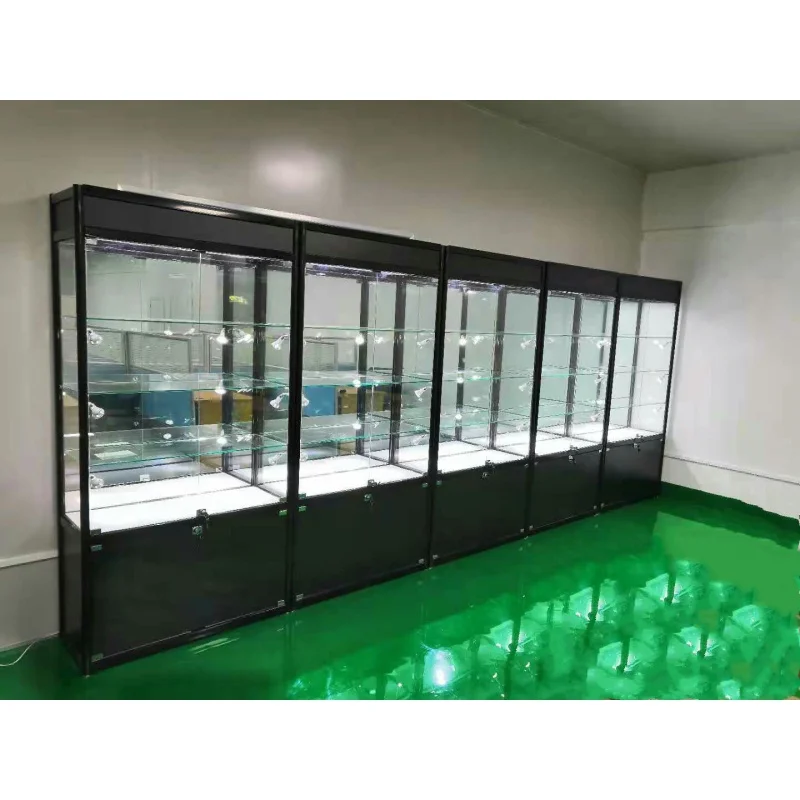 커스텀. LED 라이트 박스 디스플레이 쇼케이스 캐비닛 선반, 장난감 모델 상점용, 핫 세일