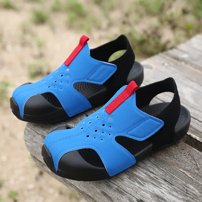 Children Functional Sandals Kids Fashion Airplane Shoes Summer New Baby Beach Shoes  Boys and Girls Cool Barefoot Sandals 2