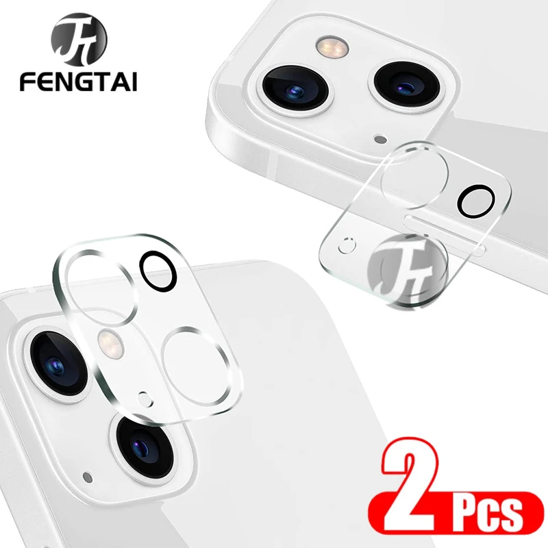 2Pcs Full Cover Camera Lens Protector On For Iphone 12 13 Pro Max Mini Tempered Glass For Iphone 11 13 Pro Max  Camera Protector