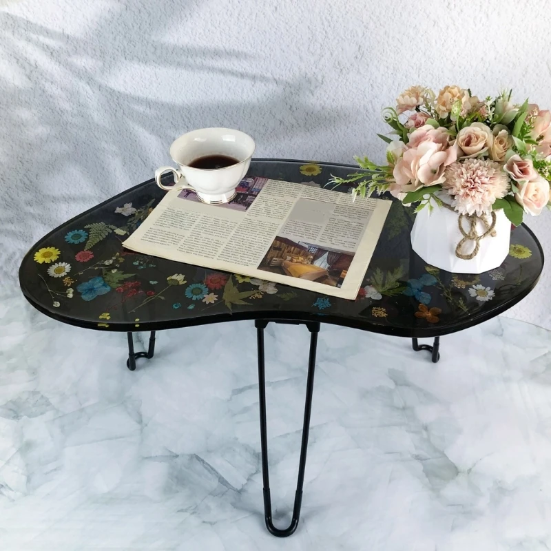 Small Desk Moulds Resin Table Molds Unique Cutting Board Molds Plate Moulds