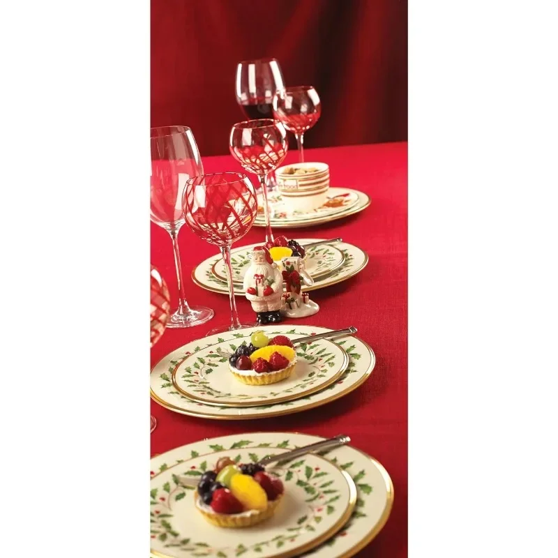 Holiday 12-Piece Plate and Bowl Set