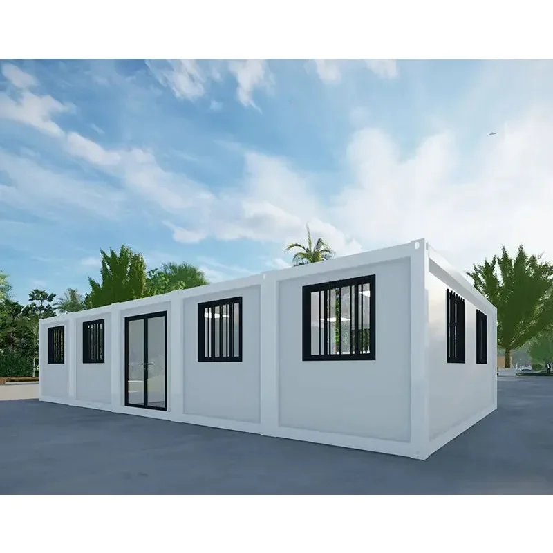 20 Piedi Contenedor Oficina Filippine Case Cabine Prefabbricate Case Container Prefabbricato Casa Moderna A 2 Piani