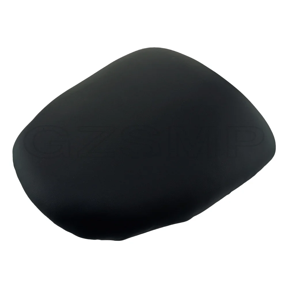 Passenger Seat Cushion For Suzuki Hayabusa GSX1300R 1999-2007 - Black Synthetic Leather Rear Pillion Seat