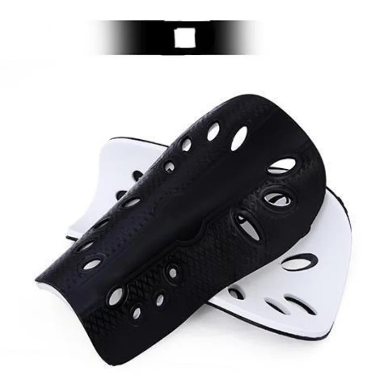 1 Pair Outdoor Sport Leg Protective Gear Breathable Shin Guard Football Shin Pads Plastic Guards Leg Protector for Kids Adults