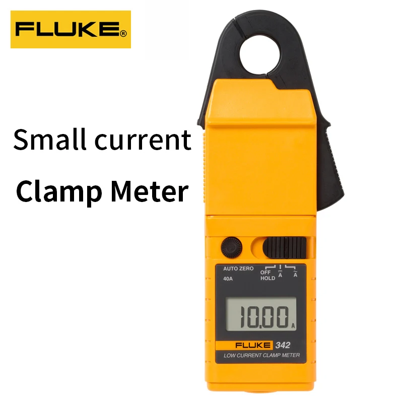 Fluke 342 Clamp Ammeter High Precision Milliampere Ac And Dc Low