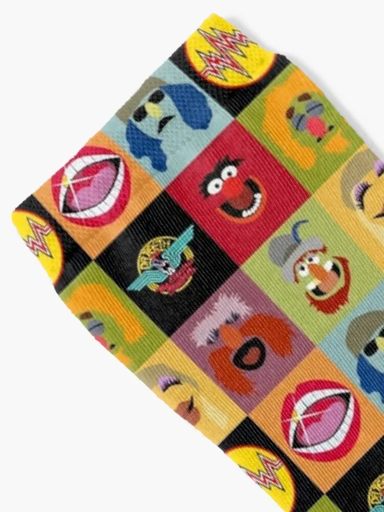 Dr. Teeth and the Electric Mayhem ft Lips Socks loose ankle fashionable Men Socks Luxury Brand Women's