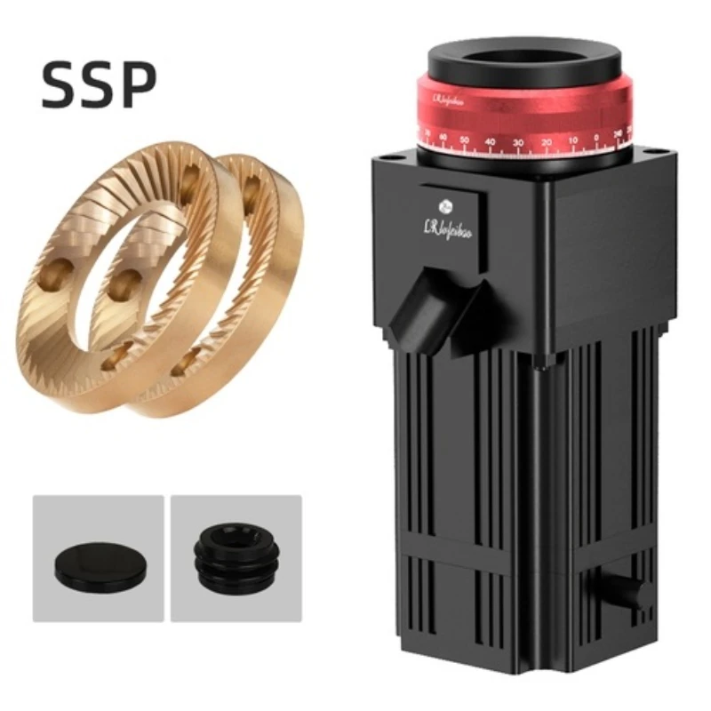 64mm Coffee Grinder Single Product Ssp Italian Small Household Commercial  Variable Speed Coffee Bean Grinder Electric Upgrade V2