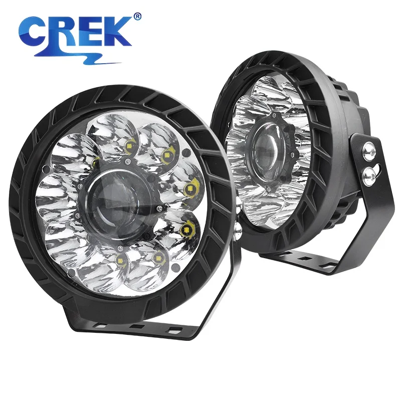 

CREK 7-дюймовая Лазерная фотолампа для внедорожника, грузовика, SUV, трактора, грузовика