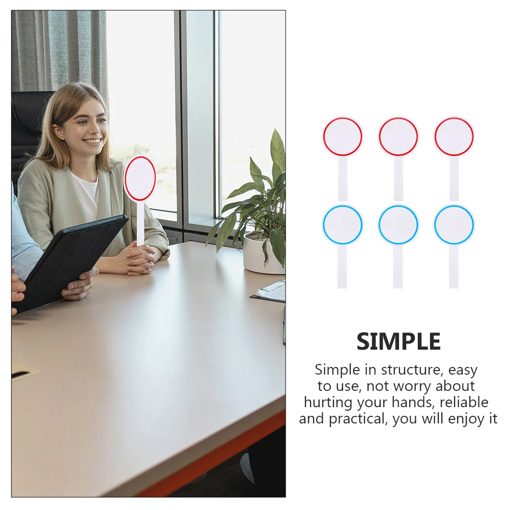 Blank ScoreSmall White Boards Handheld ScoreSmall White Boards Dry Erase Answer Paddle White Small White Boards Single Sided