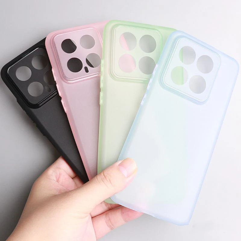 Ultra Thin Translucent TPU Protective Case with All-Round Soft Camera Shell