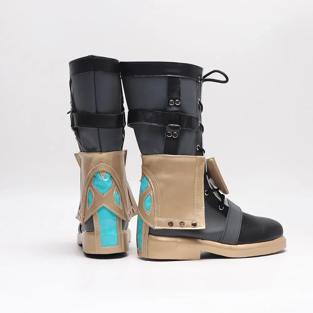 Genshin Impact Freminet Cosplay Shoes/Boots for Adults (Unofficial)