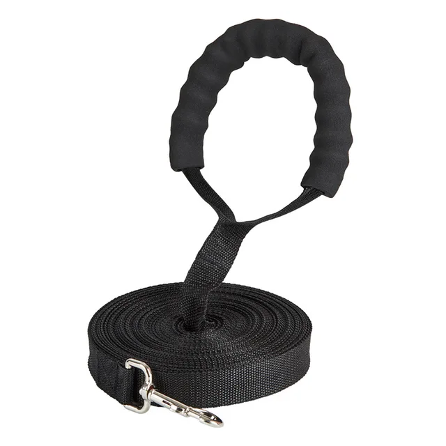 Long Nylon Rope Dog Lanyard Recall Training - 3m 6m 10m 15m 20m 30m Pet Leash - Great for Outdoor Play, Camping or Backyard