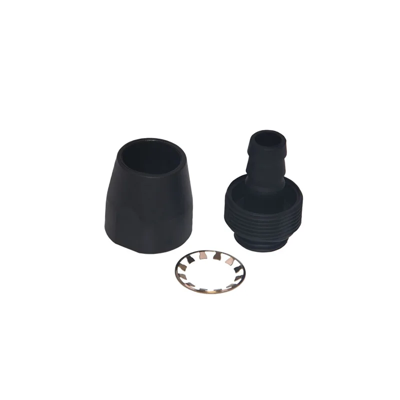 Alphacool Eiszapfen Ângulo Adaptador Duplo 45 ° Rotatable g1 Rosca Externa para g1 Conector de Rosca Interna Preto Prata - Imagem 3