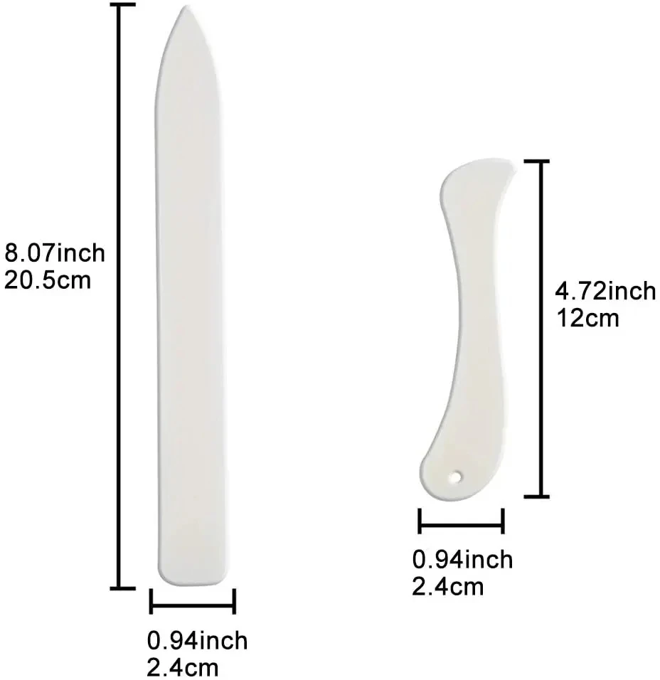 Fenrry Bone Folder Tool Paper Creaser Set 8Pcs