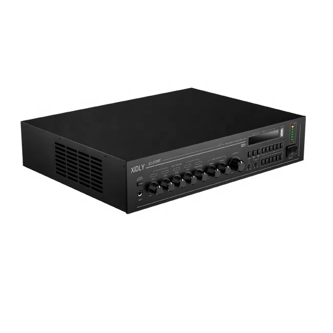 CE RoHS 인증 통합 믹싱 Pa 시스템, 공용 주소 증폭기, Wi-Fi 리시버 포함