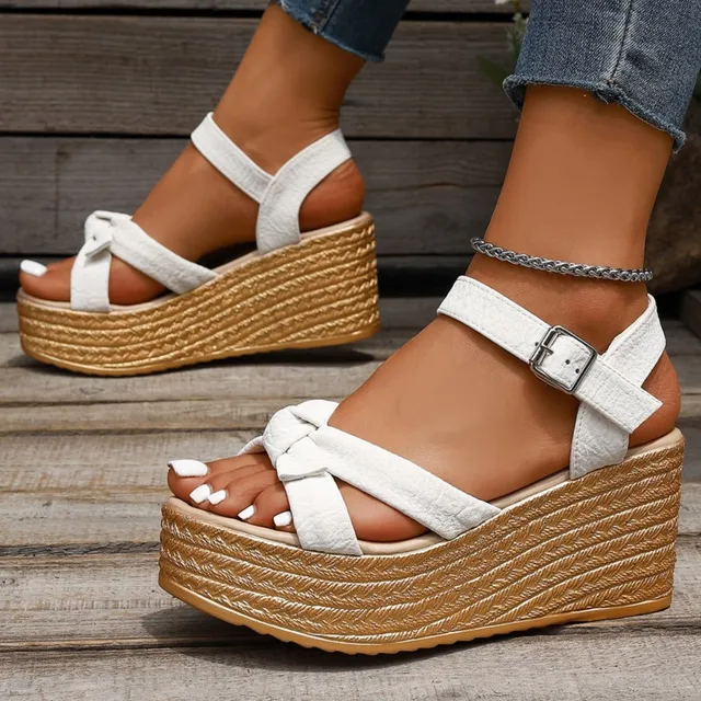 Heels Women's Sandals 2026 Wedge Heel Shoes For Woman Sandals Platform Shoes Summer Women Sandals Heeled Elegant Sandalias Mujer 1