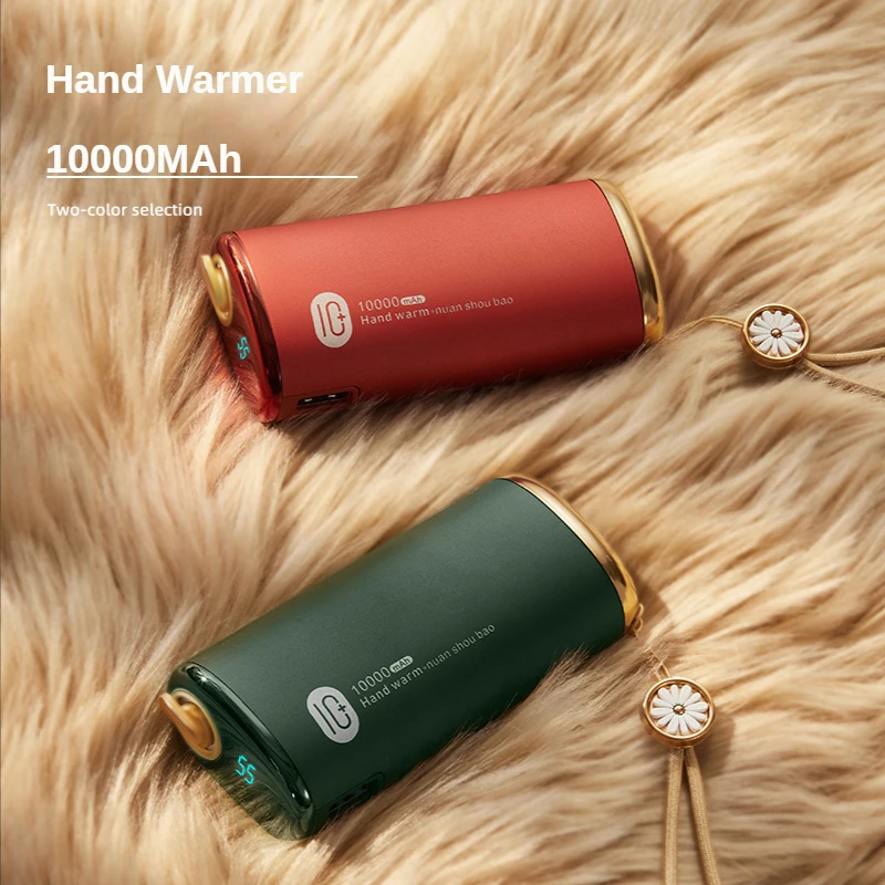 Hand Warmers 10000mahlarge Capacity Retro Lighter Outdoor Portable Hand