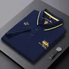 Summer Mens Embroidered Polo Shirts Short Sleeve Shirt Luxury Top Casual Lapel T-shirt Men Breathable Lightweight T Shirt Homme 3