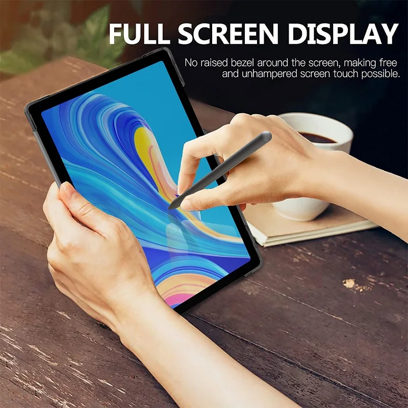 삼성 갤럭시 탭 A9 플러스 11 케이스 플립 스탠드 마그네틱 소프트 커버, 갤럭시 탭 A8 10.5 A7 10.4 S7 S8 S9 FE 11 S6 라이트 10.4