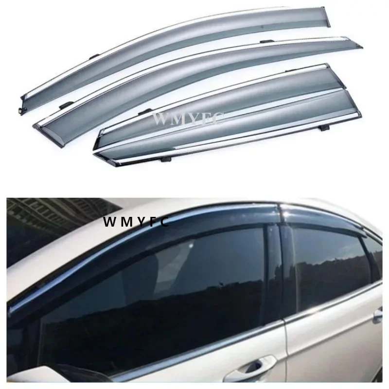 

Козырек для автомобиля Ford Mondeo Fusion MK5 2022 2023 2024 ветрозащитный солнцезащитный козырек Отражатель тент дождь устойчивый к атмосферным воздействиям козырек