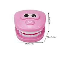 9PCS Plastic Simulation Dentist Play Set, Medical Kit Pretend Toy for Kids, Dentist Early Education Brushing Game for Kids 2