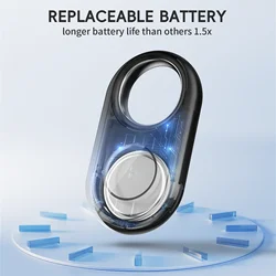 Enhanced Smart Bluetooth Tracker - Long - Distance Locator for Bags, Keys, Toys, and Suitcases