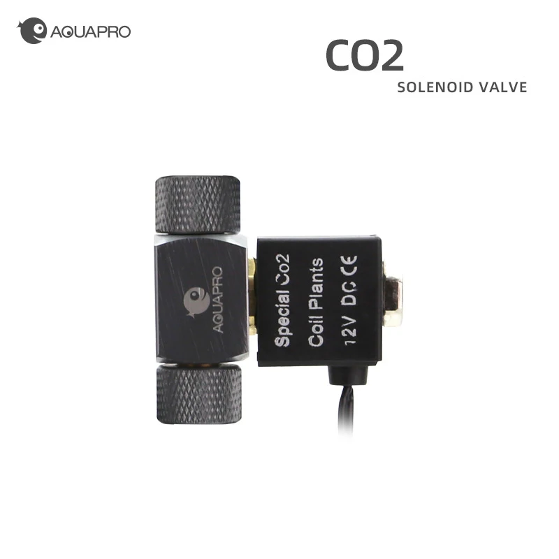 CO2 Solenoid Valve 12V Pressure Regulator Aquatic Plant Gauge Switch Aquarium Accessories Fish Tanks Cylinder Equipment AQUAPRO