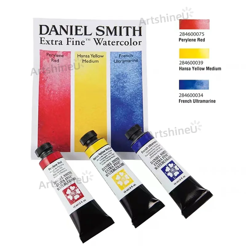 DANIEL SMITH / Paul Rubens Three-primary colours Base and Merry Christmas Colors Profession Artists Students School Supplies