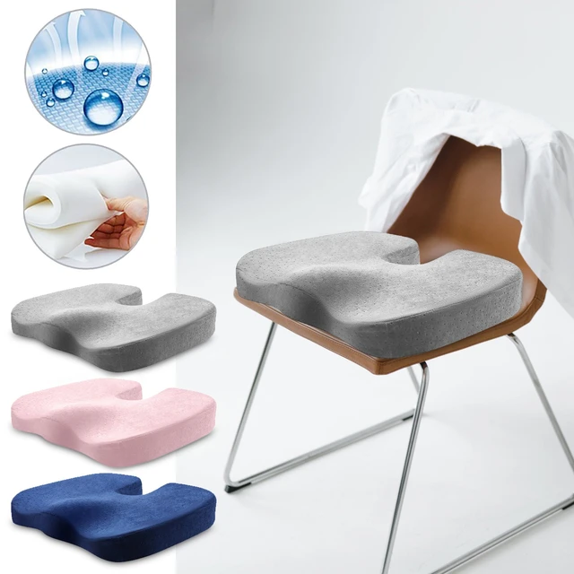 Dropship Gel Memory Foam U-shaped Seat Cushion Massage Car Office