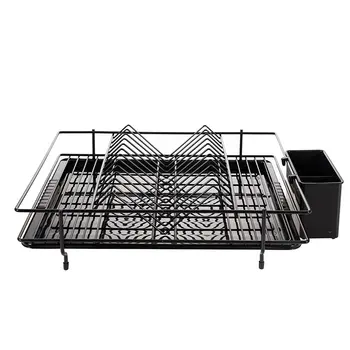 접시 바구니 조절식 접시 건조기, 주방 싱크대 다기능 카운터 탑 건조기