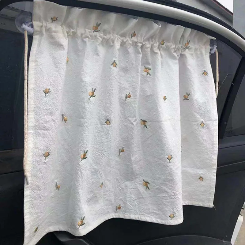 Korean Style Car Curtain for Baby Window Sun Shade Cover Suction Cup UV Protection For Baby Kids Children Stroller Accessories baby trend expedition double jogger stroller accessories	