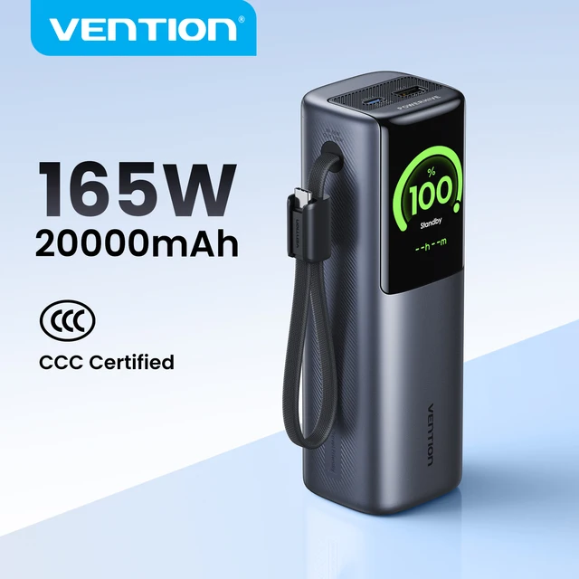 Vention 165W Power Bank 20000mAh