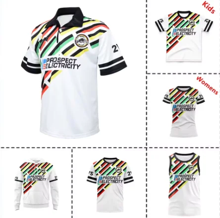 1995 PENRITH PANTHERS SEVENS MENS RETRO RUGBY Hooded JERSEY size S--5XL Print name and number
