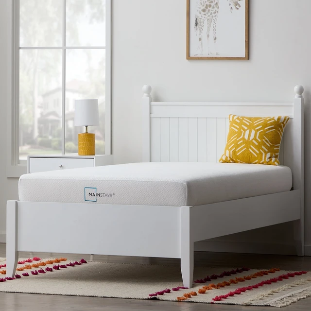 Mainstays sofa sleeper with 2024 memory foam mattress