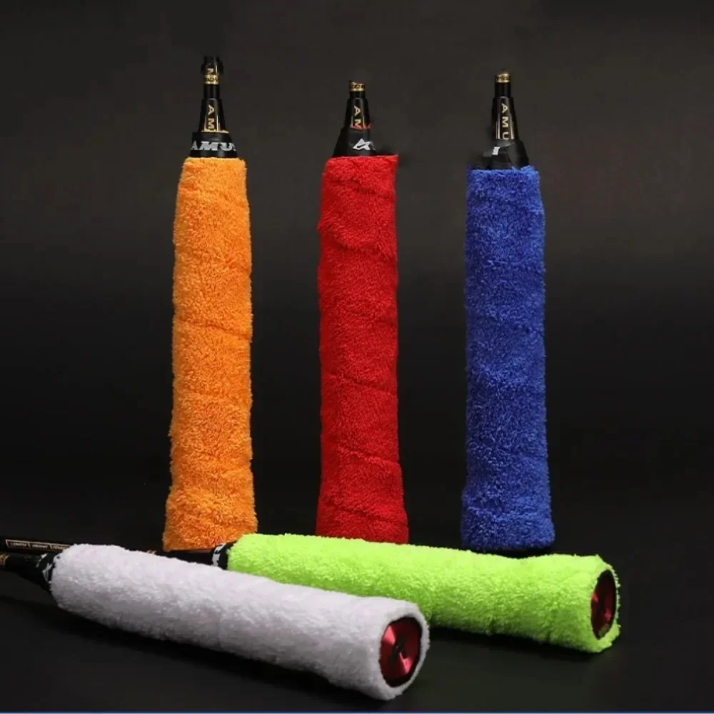 Nahaufnahme des dicken Mikrofaser-Handtuchgriffmaterials.