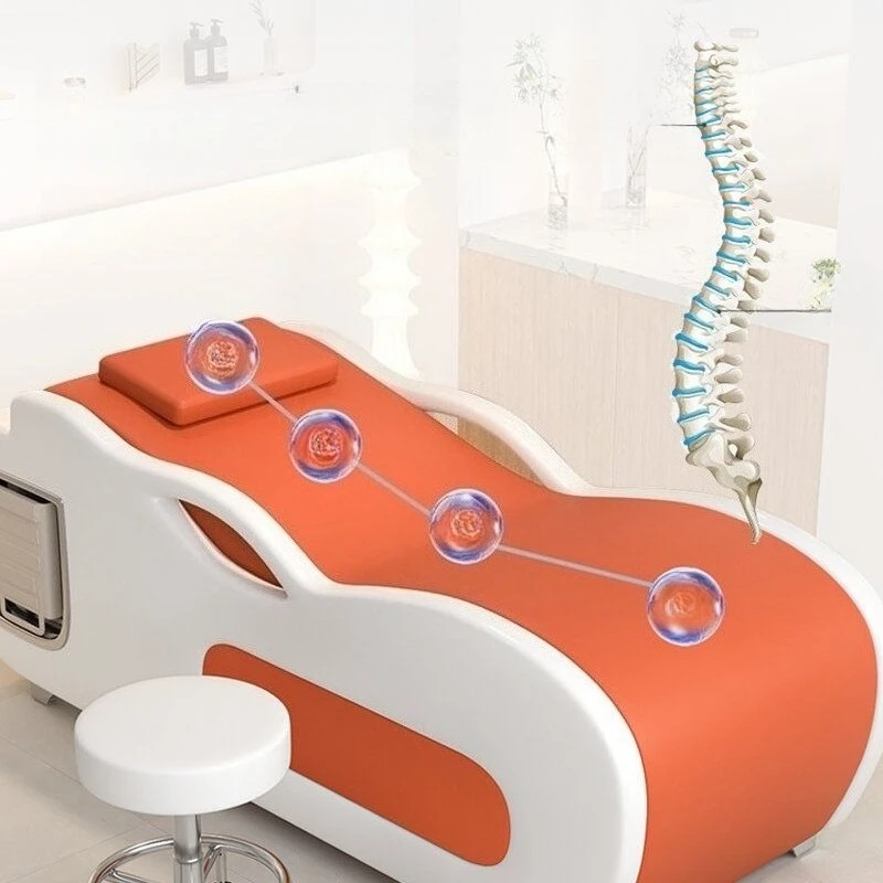 Luxury Facial Bed Solid Wood Massage Nail Eyelash Spa Multi Function Beauty Therapy Table for Salon