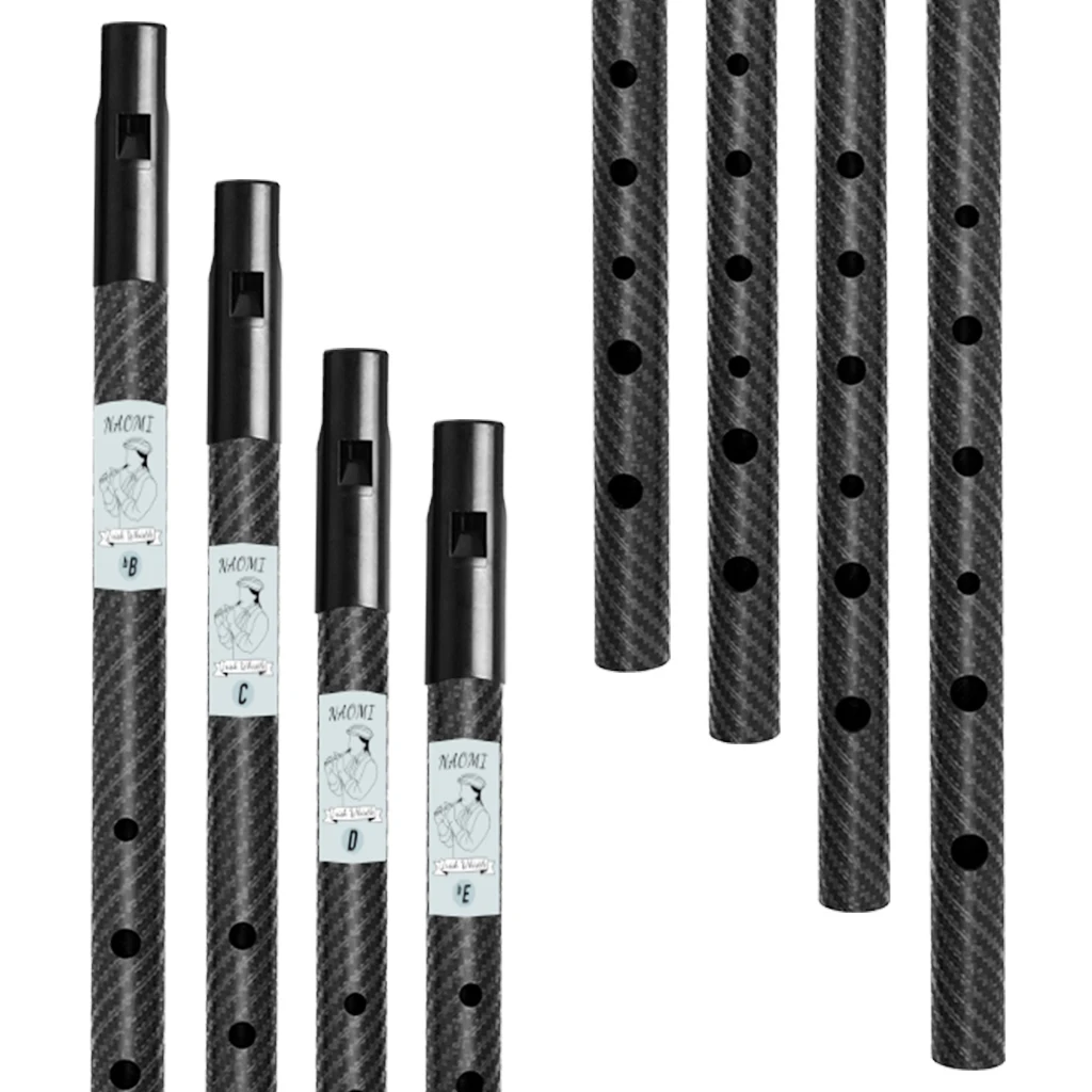 AdvancedCarbonFiberFluteCDbEbBKeyIrishWhistleIrelandTin
