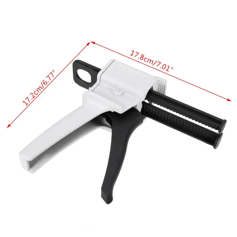 50ML AB Epoxy Glue Mixed Universal 1:1 Two-Component Mixing Tube Glue Sealant Applicator Professional