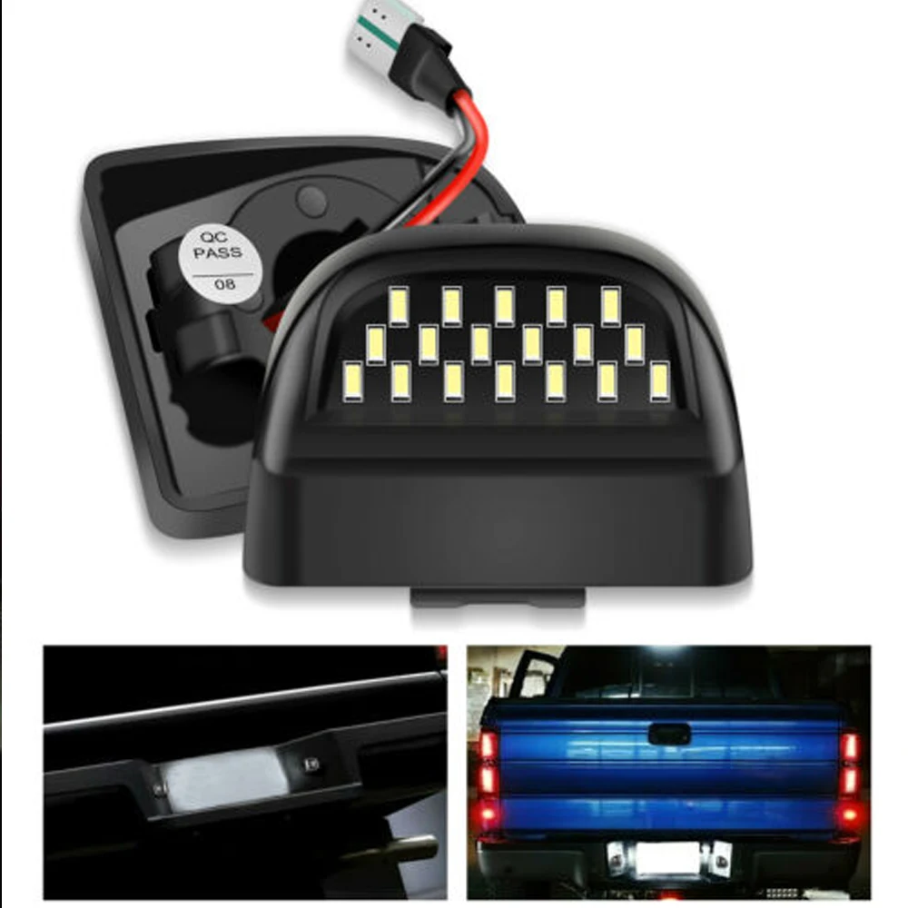 LED license Plate Lamp For GMC Sierra Yukon XL 1500 2500 3500 1999 2000