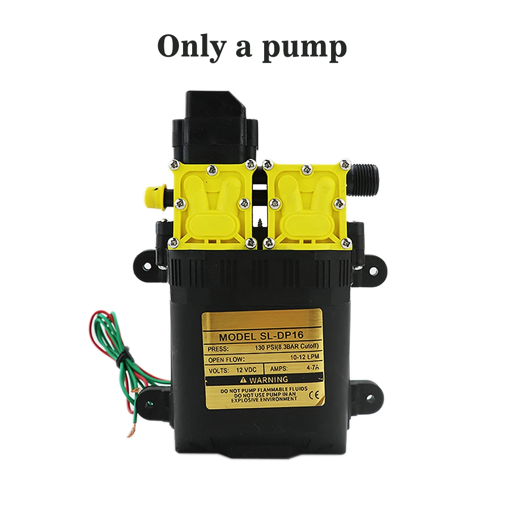 ตัวเลือกสินค้า ปั๊มน้ำฉีดแรงดันสูง 12V สำหรับเกษตร 10 ลิตร/นาที