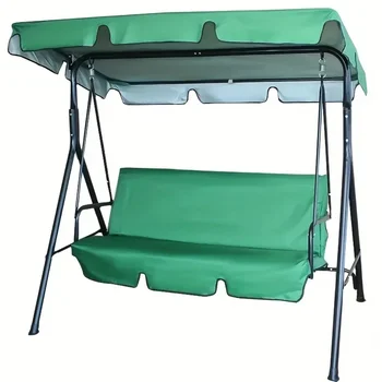Copertura per baldacchino oscillante resistente al sole con protezione antipolvere Protezione UV Copertura superiore per altalena da giardino e terrazza Protezione per altalena da esterno 1