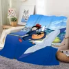 Anime K-Kikis D-Delivery Service Blanket Skin friendly comfort warm soft plush blanket suitable sofa living room office bedroom 3