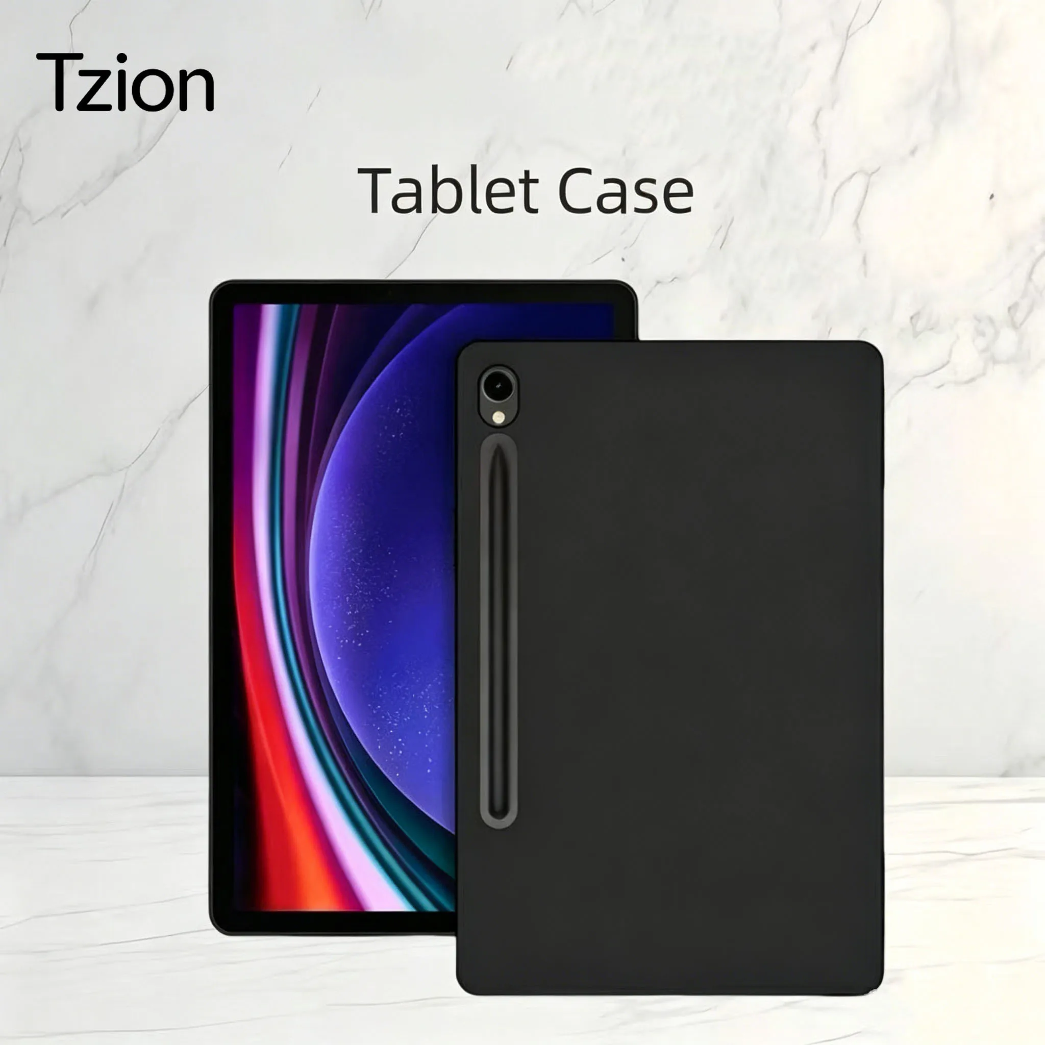 Slim & Shockproof Full-Coverage Soft Tablet Case