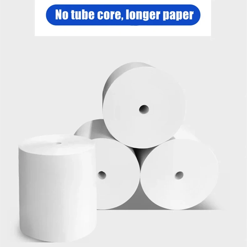 Thermal Paper 57x30mm POS Printer Blue Font 10 Rolls Mini Mobile Bluetooth Cash Register Roll Paper Bill Receipt Printing