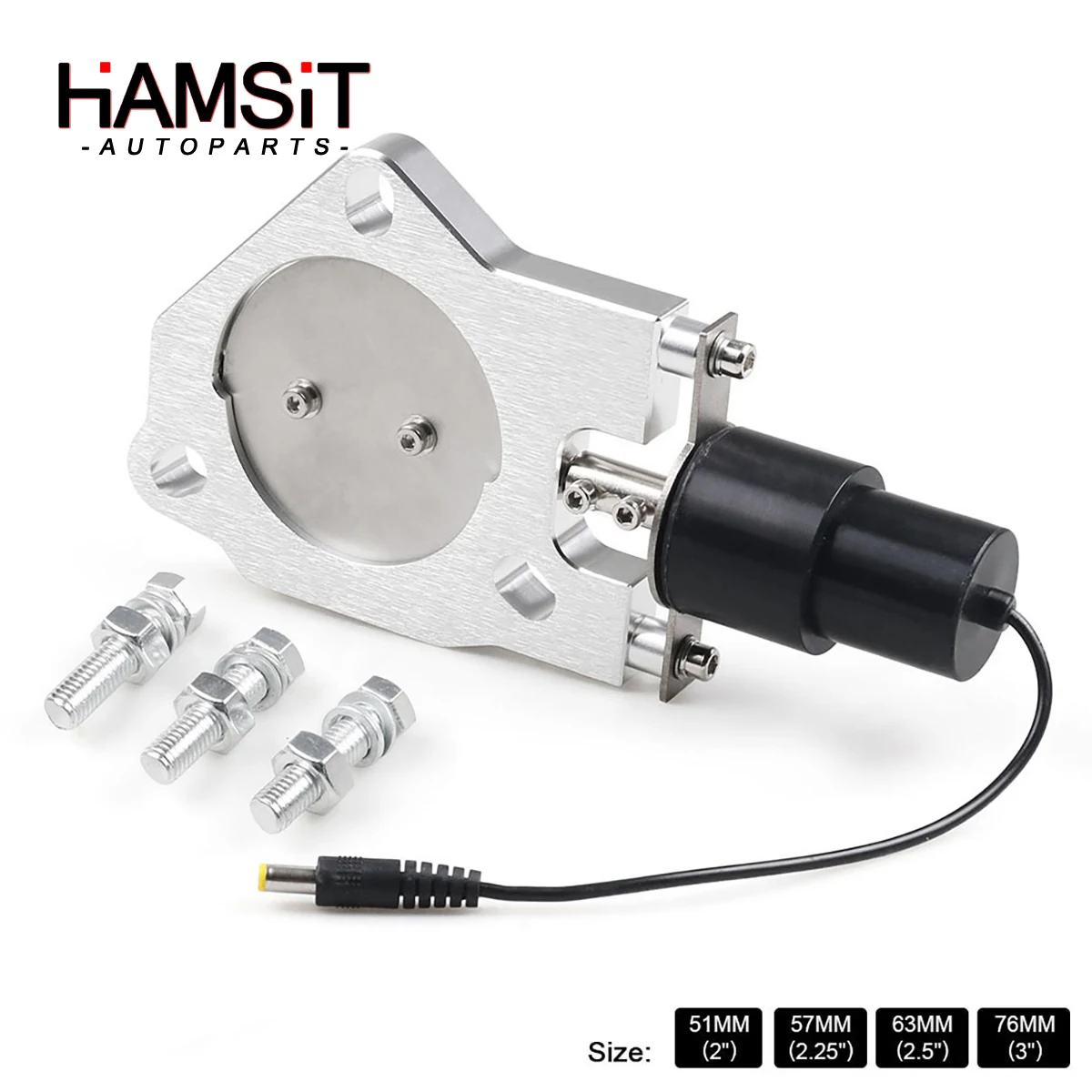 

Hamsit Electronically Controlled Valve Exhaust Pipe Electric Valve Sound-Changing Remote Control Valve Tail Throat Modification